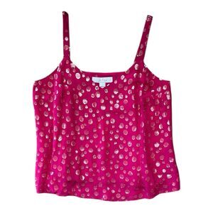 Lilly Pulitzer Nadia Silk Cami Mystique Pink Size 4 NWT $128